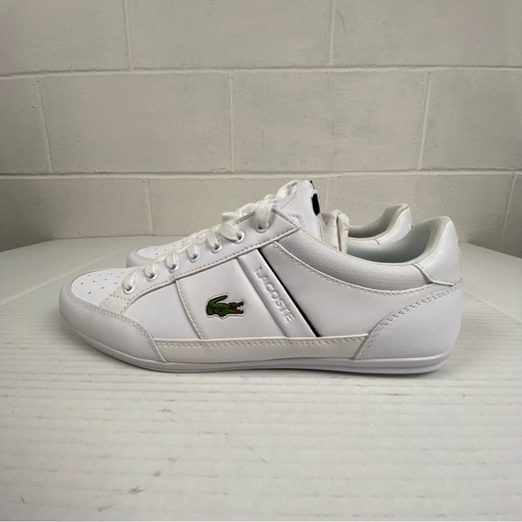 Lacoste Men's Chaymon Casual Sneakers Size 10 White/Black 742CMA0014147 - Picture 5 of 16